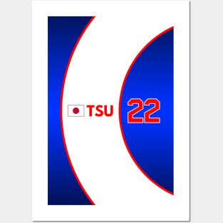 F1 2024 - #22 Tsunoda Posters and Art